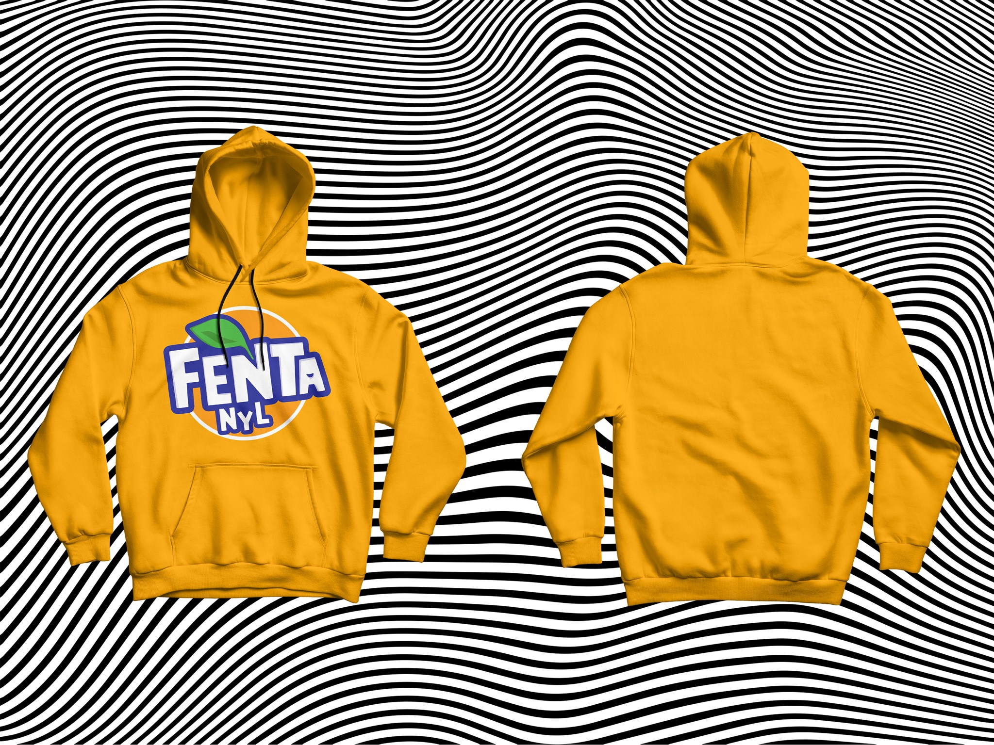 Bild von FENTANYL - HOODY [orange]